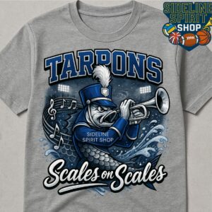 Tarpons Scales on Scales Tee – Marching Band & Pep Band Spirit Shirt