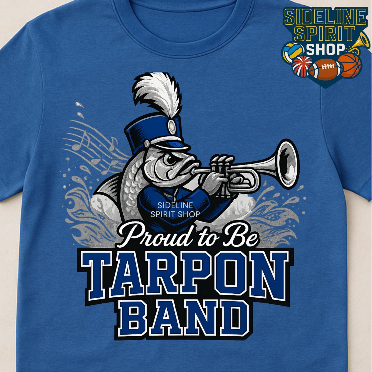 Proud to Be Tarpon Band Tee – Marching Band & Pep Band Spirit Shirt
