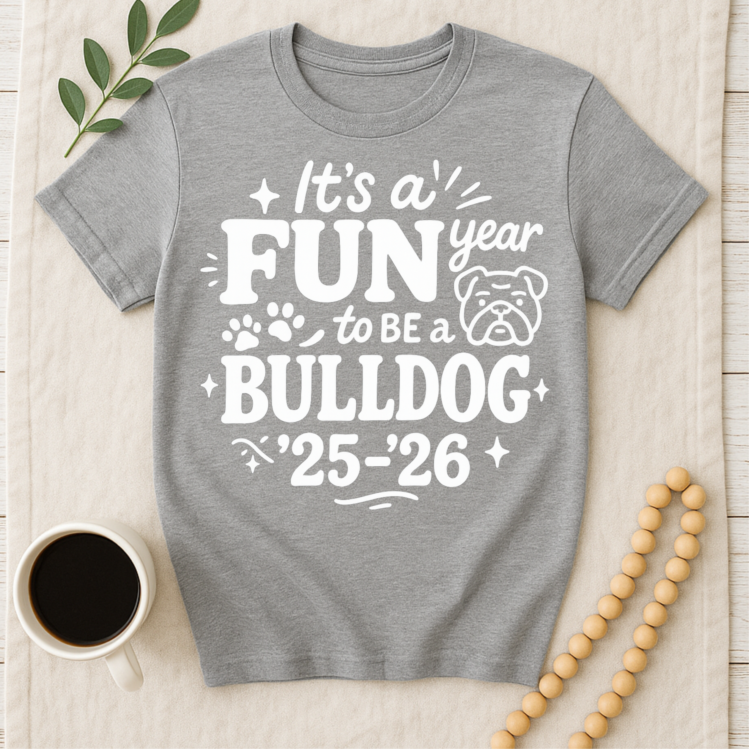 It’s a FUN Year to Be a BULLDOG Shirt – 2025–2026 School Spirit Tee - Image 4